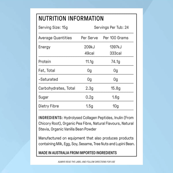 Prebiotic Collagen Protein