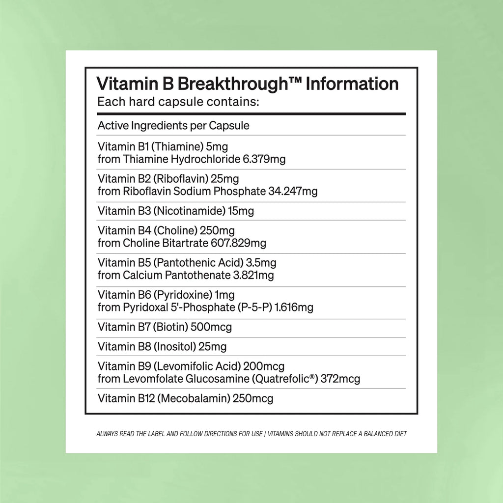 Vitamin B Breakthrough