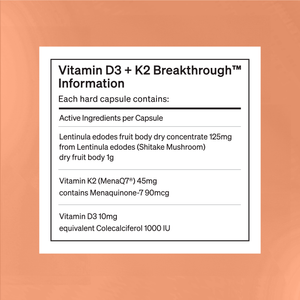 Vitamin D3 & K2 Breakthrough