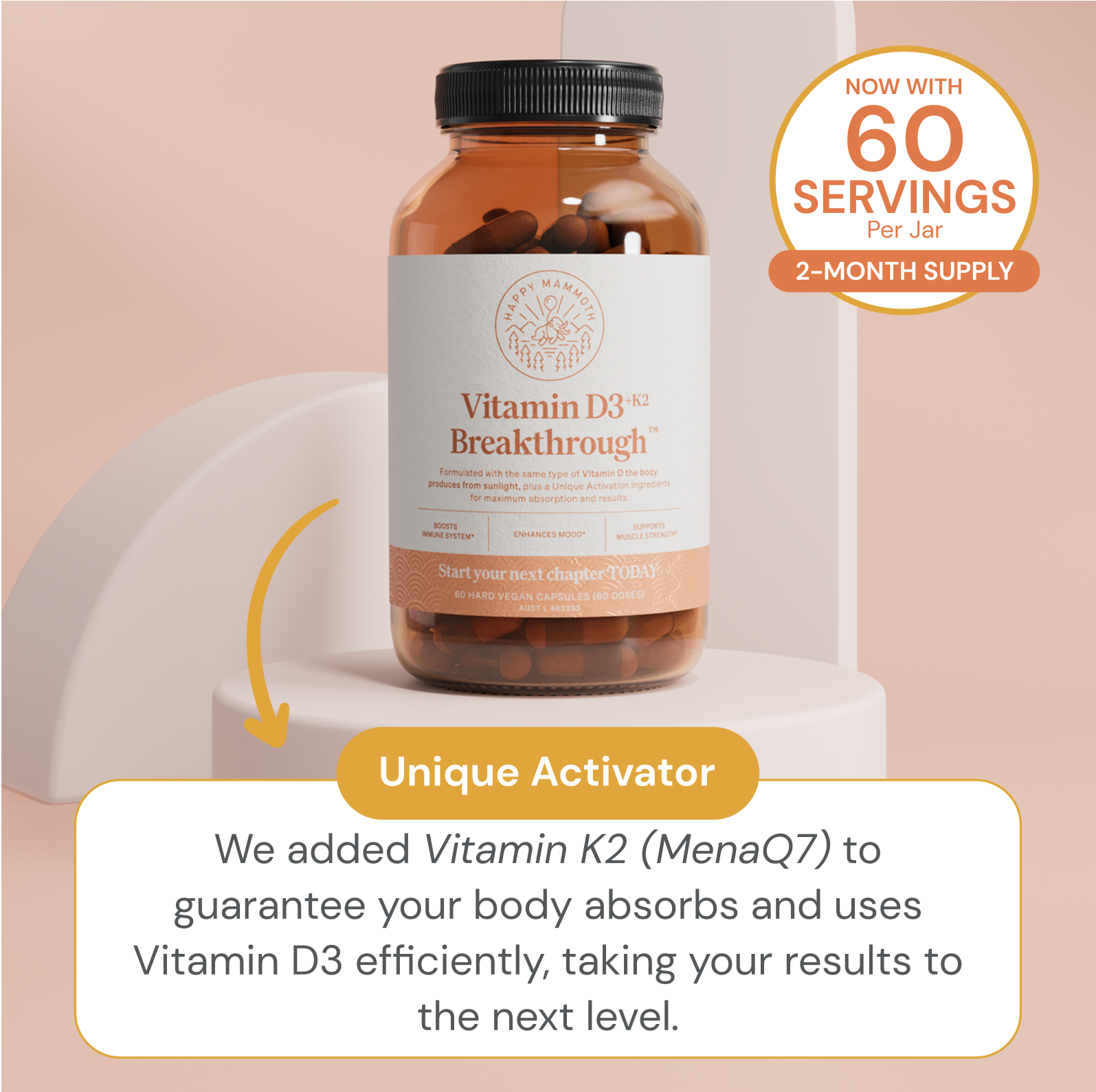 Vitamin D3 & K2 Breakthrough