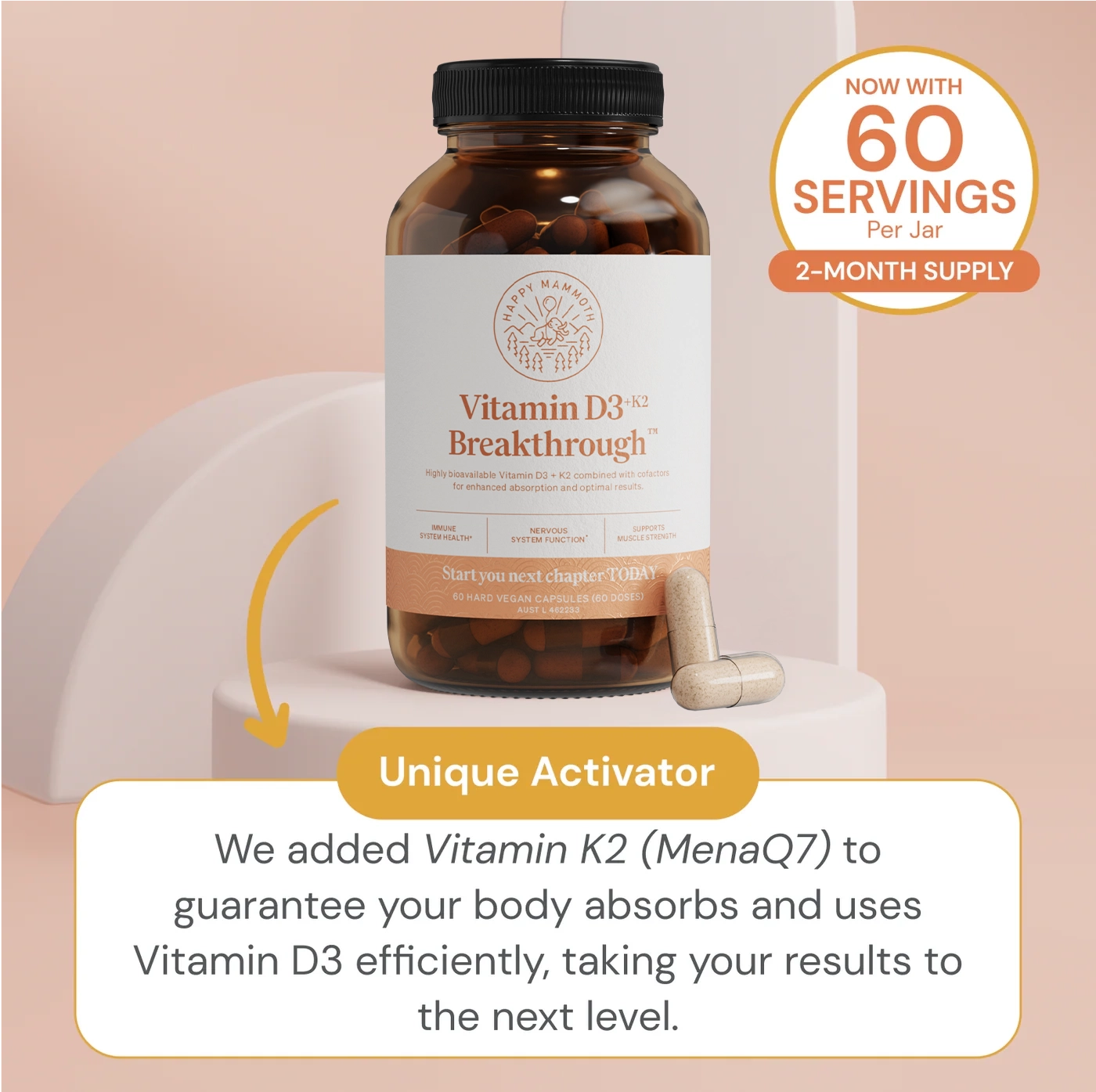 Vitamin D3 & K2 Breakthrough