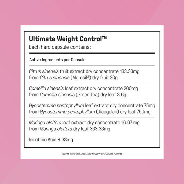 Ultimate Weight Control