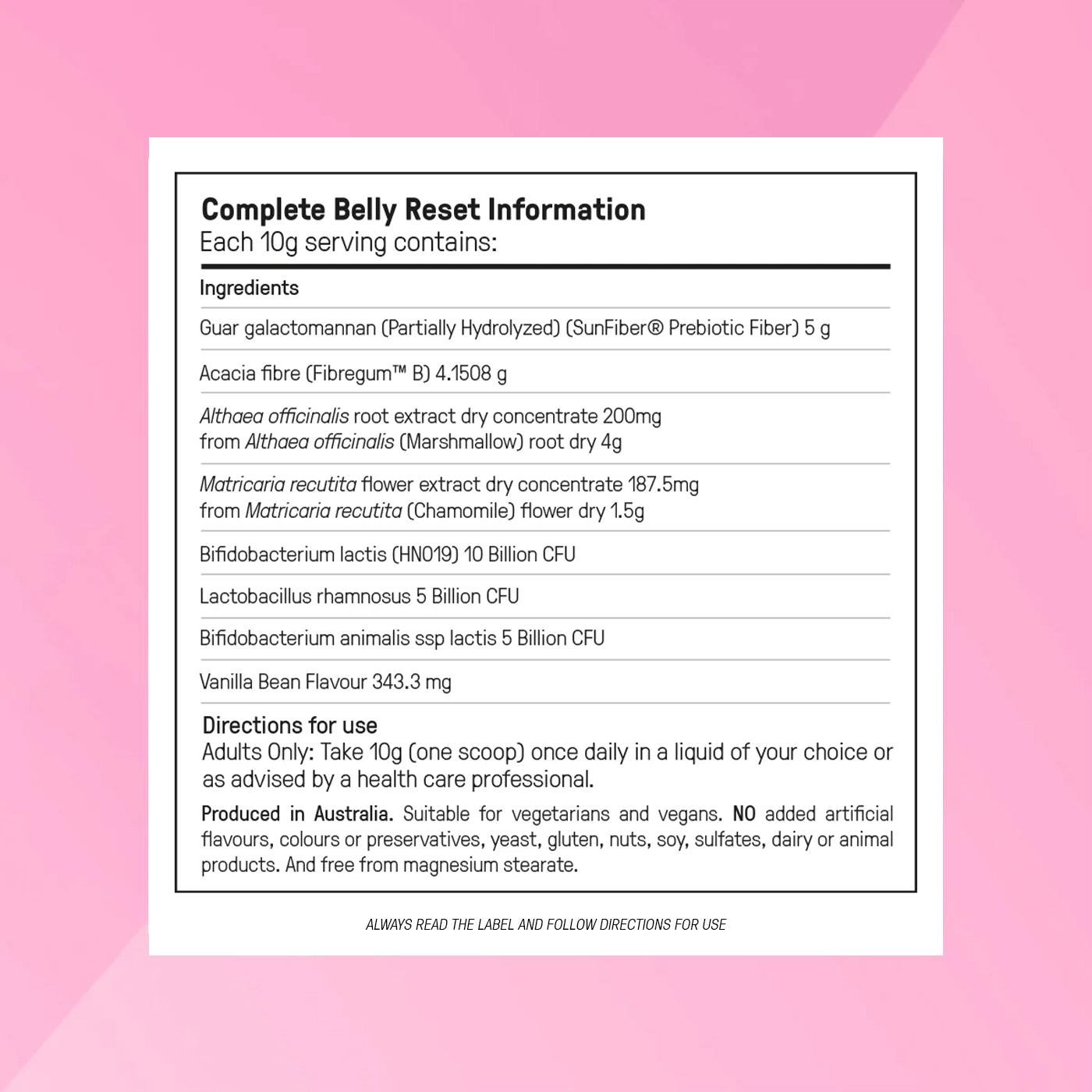 Complete Belly Reset™ Subscriptions