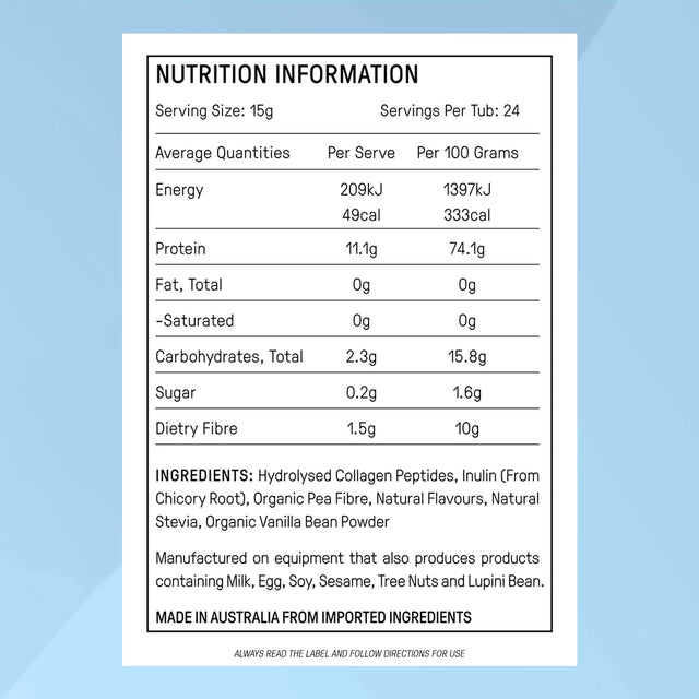 Prebiotic Collagen Protein
