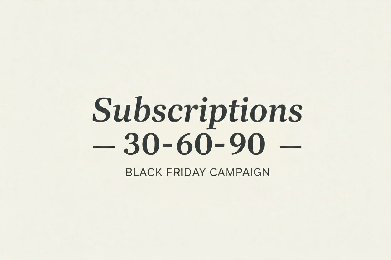 Subscription 30-60-90