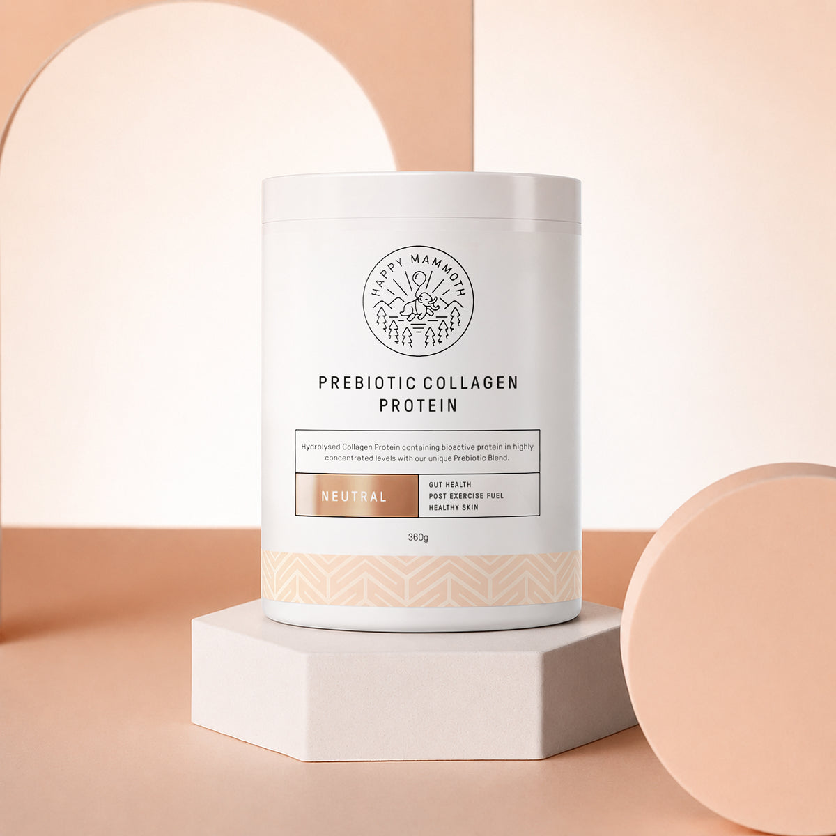 トリートメント happymoon Prebiotic Collagen Protein — Deliciously Flavoured Collagen
